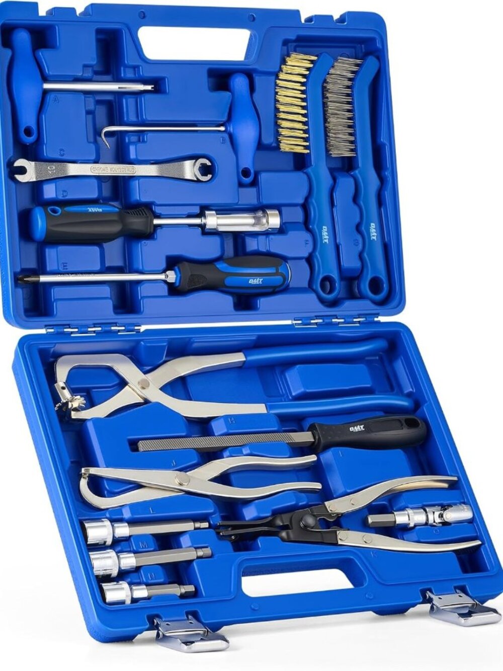15-Piece Brake Tool Kit - Drum & Disc Brake Tools with Caliper Socket & Pliers